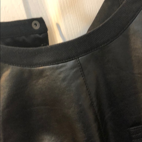 Faux leather dress - Picture 4 of 4